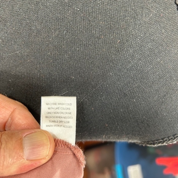 Cactus & Pearl New Dusty Rose Cotton Full Zip Anorak Utility Jacket Size M - Picture 8 of 9